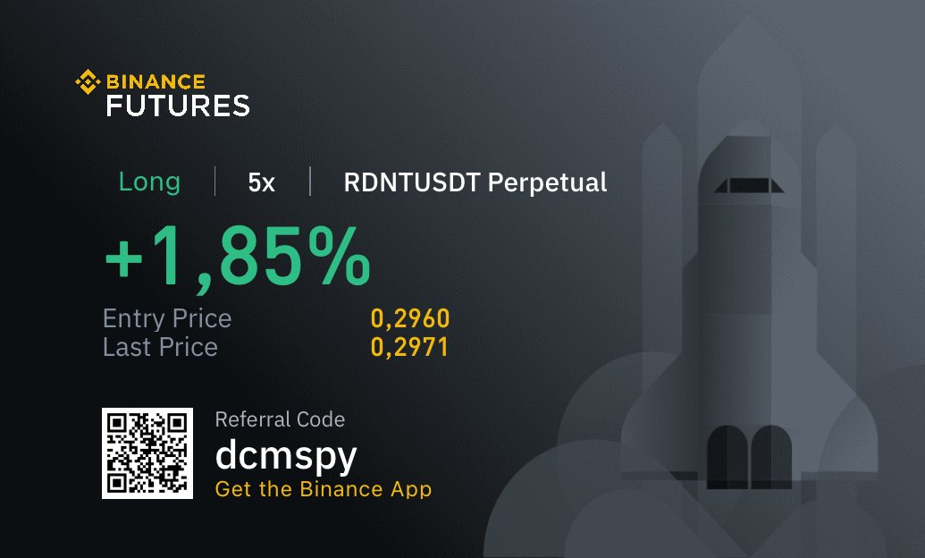 dcmspy's tweet image. #RDNT long here 🚀
#rdnt #dcmspy