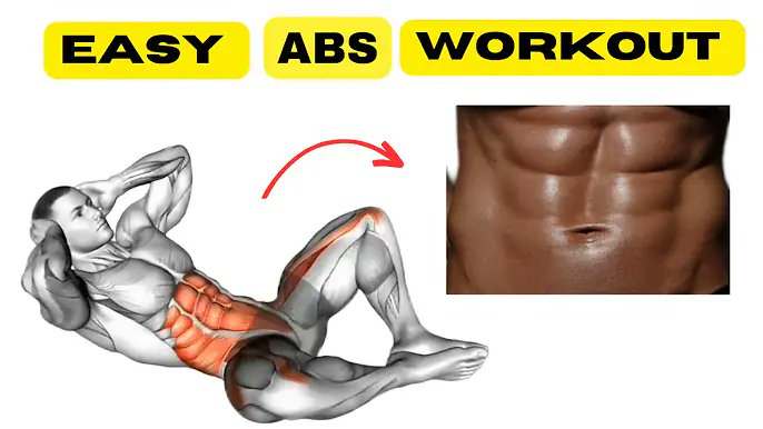 5 Easy Home Exercises for Abs in Short Time, Without Gym Equipment