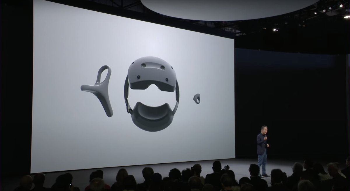 engadget's tweet photo. Sony announces a 'spatial content creation' headset at #CES2024 https://t.co/xyKc1RxnVS https://t.co/xiyuIQgPmL