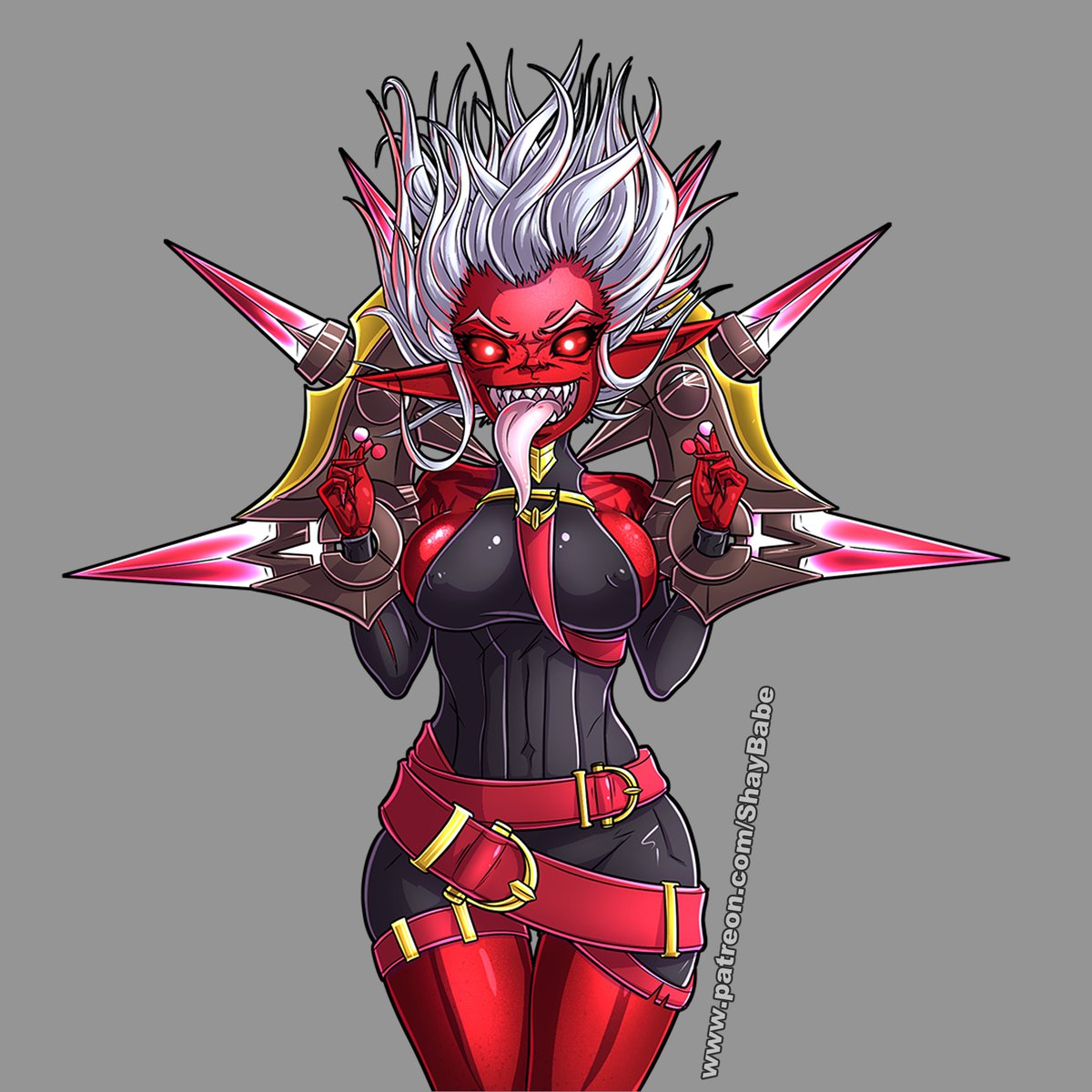 ShaybabeNSFW's tweet photo. Slimette, A horrific hybrid found at the essence caverns. https://t.co/xscd7kLG4h