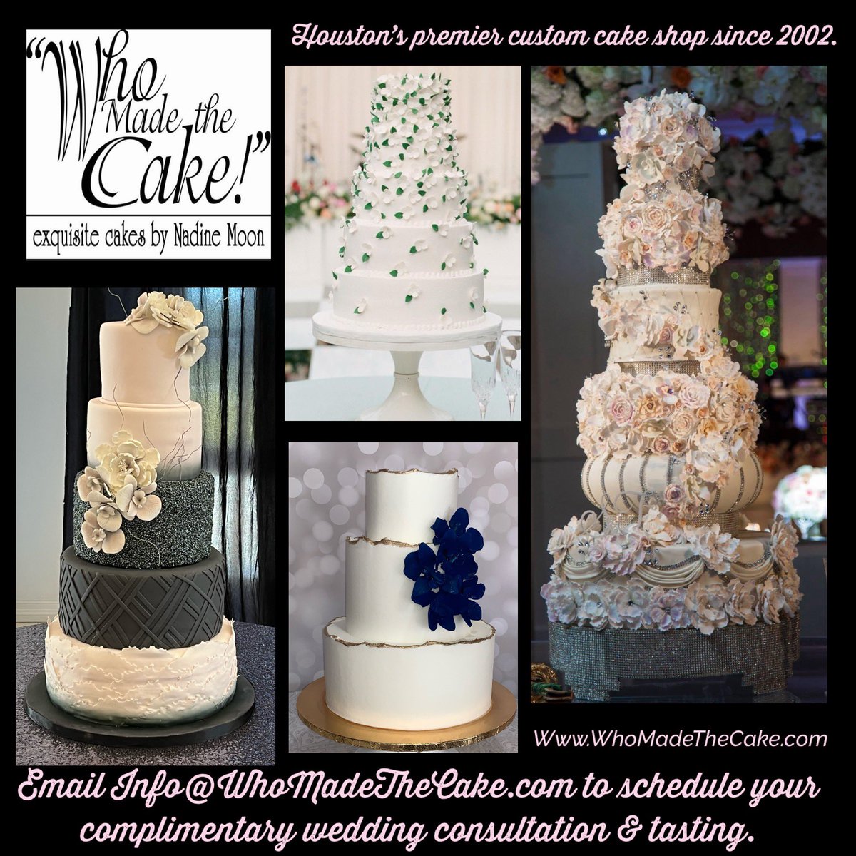 2024 Wedding Consultations/Tastings Available. #houstonweddings