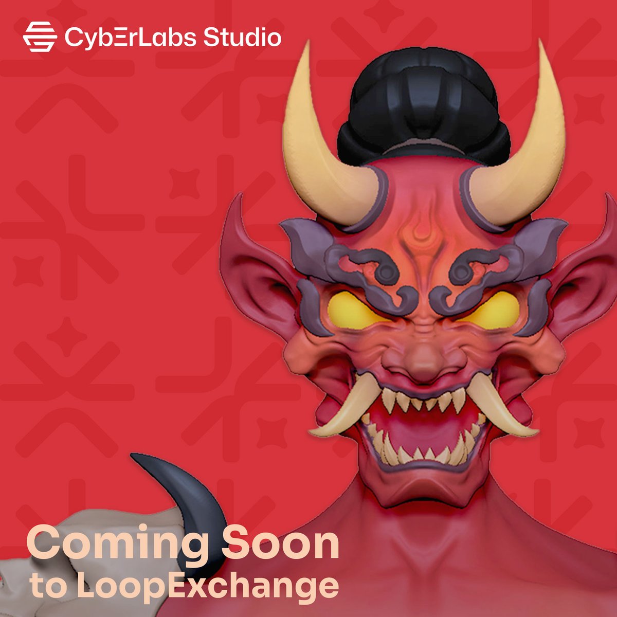 CyberLabsStudio's tweet image. What weapon do you think suits our Oni Samurai best?