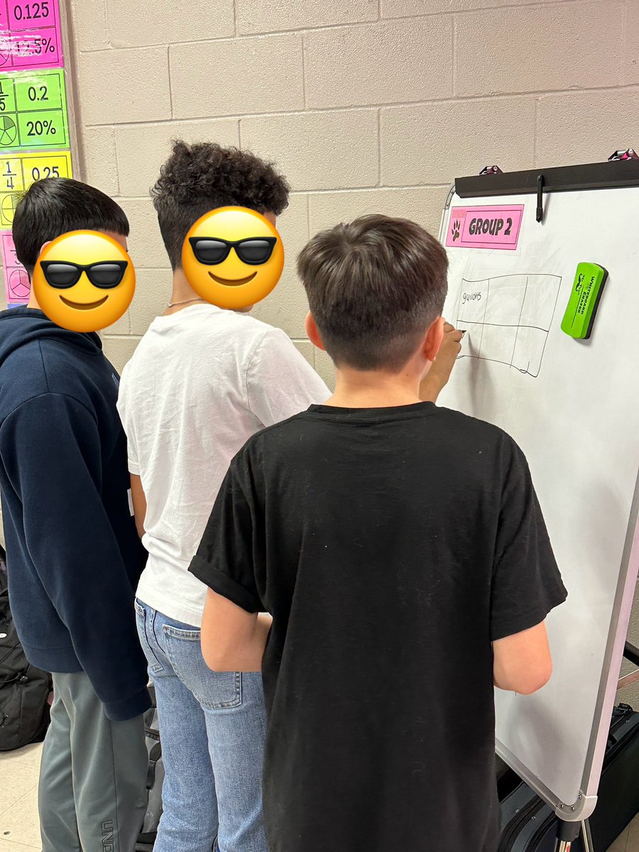 MsGzales_Math's tweet photo. Reviewing proportional relationships #mondaymadness #ManicMonday #mathjams #Teamwork #buildingthinkingclassrooms @zachrymathteam @NISDZachry https://t.co/Fkb1gS53GB