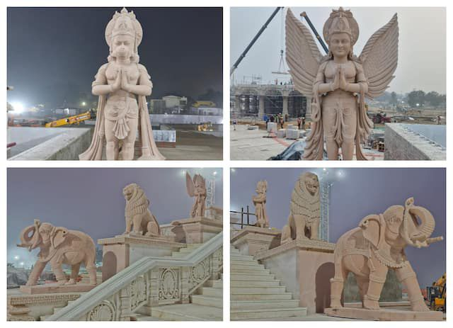 श्रीराम मंदिर के प्रवेश द्वार के समीप हनुमान, गजराज, सिंह तथा गरुड़ की सात्विक मूर्तियों की स्थापना !

२२  जनवरी को होनेवाले श्री रामलला की प्राण प्रतिष्ठा समारोह के निमित्त

हर घर श्री राम
#SabkeRam
sanatanprabhat.org/hindi/89785.ht…