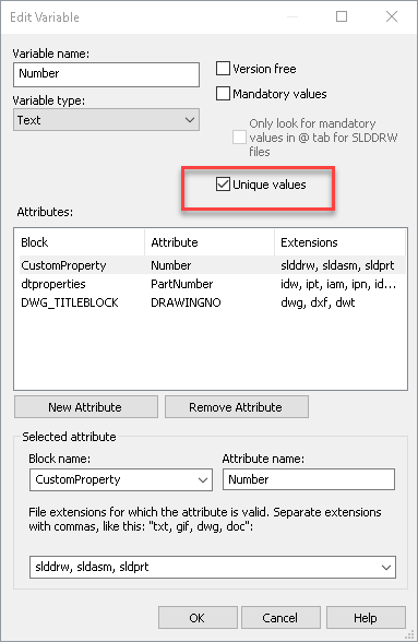 SOLIDWORKSCare's tweet photo. Did you know with SOLIDWORKS PDM, you can set a variable value to be unique which blocks the duplication of metadata properties like 'Part number' of a file
#SOLIDWORKSPDM https://t.co/R4GQXlNFlf