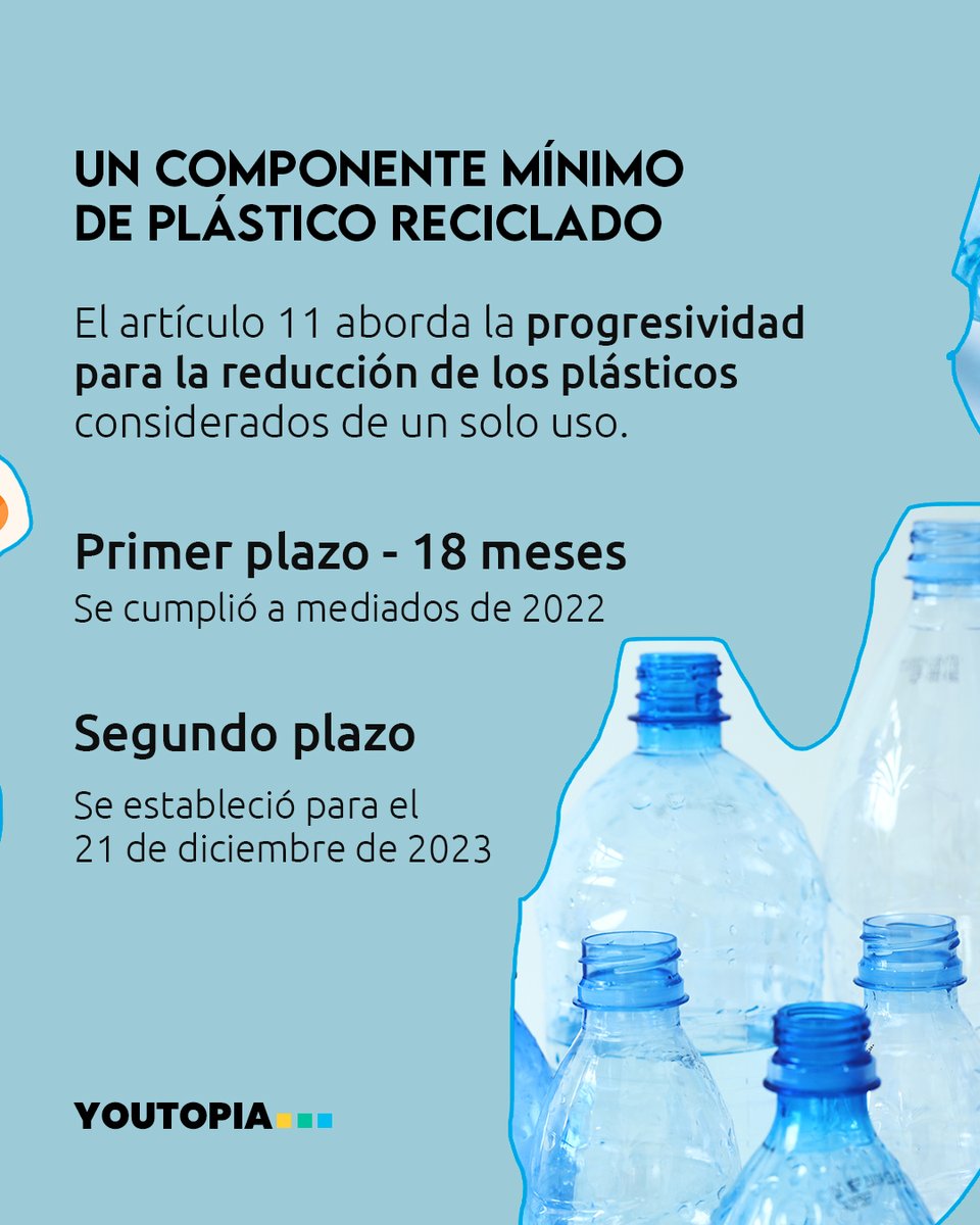 YoutopiaEcuador's tweet photo. 🍶 A tres años de vigencia, la Ley de Plásticos aún tiene desafíos para su implementación en Ecuador. 

Lee más  👉🏻 https://t.co/xRLWEc6Y6o https://t.co/MWGpypnfxN