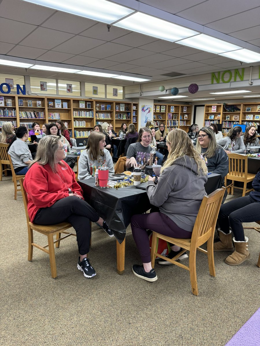 Celebrated the new year with staff today! We are ready to welcome students back tomorrow for the spring semester!