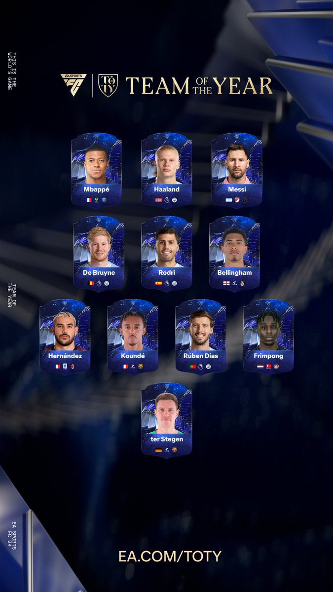 GamingNwaar's tweet photo. C'est possible une autre équipe que celle là ??? #TOTY #FC24 https://t.co/OlDKZK3OuG