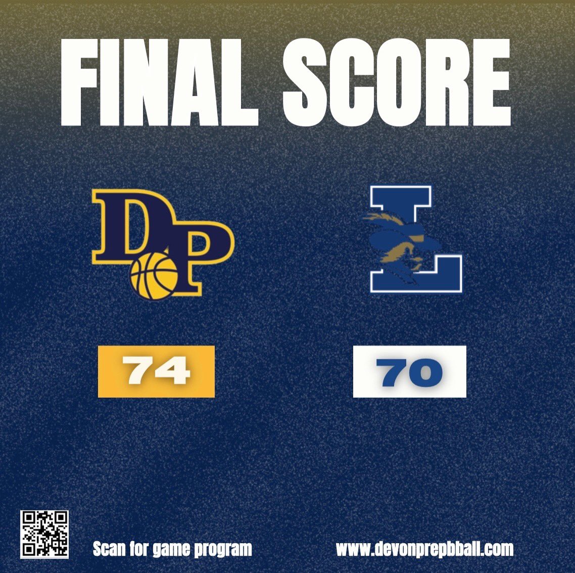 DevonPrepBBall's tweet image. The Tide brings home the win #tidetough #keepgettingbetter