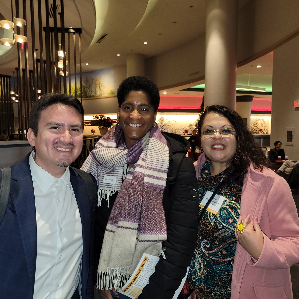 ALoganNoDiggity's tweet image. Kicked off MLA 2024 with an awesome social media workshop by @AraceliHLaroche and @ameriqo. #MLA2024 #LegitEandGLit