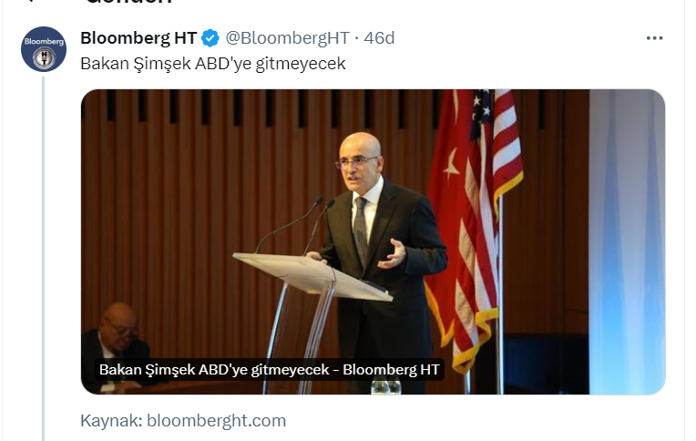 Kime hizmet ediyorsun <a href="/bloombergHT/">Bloomberg HT</a> ?

Yatırımcıların ilgiyle beklediği Moody's kararı öncesi yapılacak Yatırımcı Toplantısı iptal edilmiş gibi vermek apaçık maksatlı bir manipülasyon. 

Hele ki bu kirli algıya bakanın alet edilmesi <a href="/memetsimsek/">Mehmet Simsek</a>