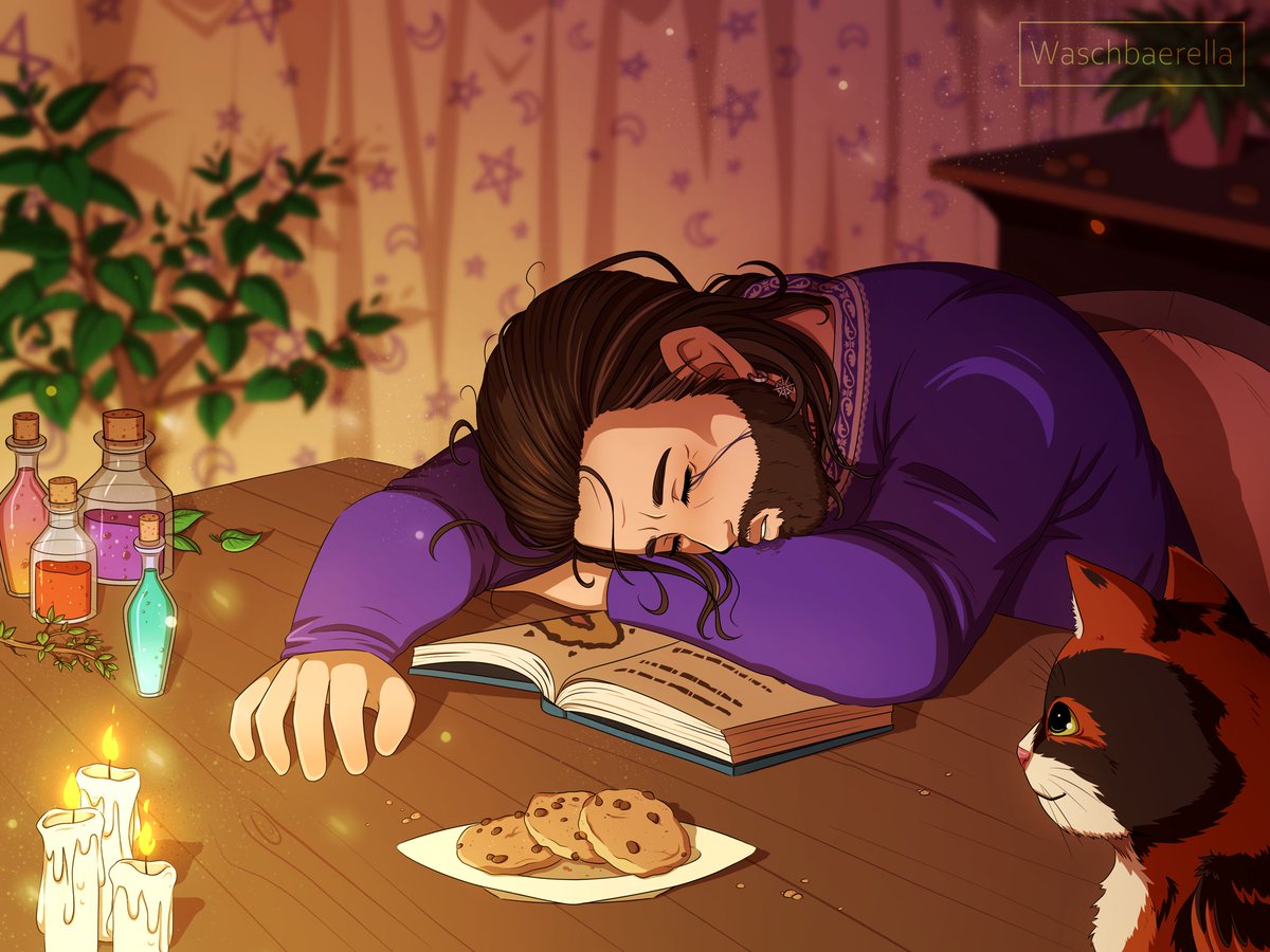 waschbaerella's tweet image. Hello #PortfolioDay 

My name is Laura and I’m a fantasy artist from Germany ❤️

I’m currently obsessed with Baldur’s Gate 3 💕