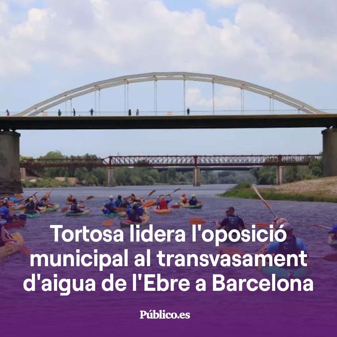 Les Terres de l’Ebre no poden ser el pati del darrere de la Catalunya metropolitana.

💧El transvasament de l'Ebre no és la solució a la sequera que estem vivint. Cal apostar per un model de país que gestioni l'aigua com un bé escàs i protegeixi espais com el Delta de l’Ebre.