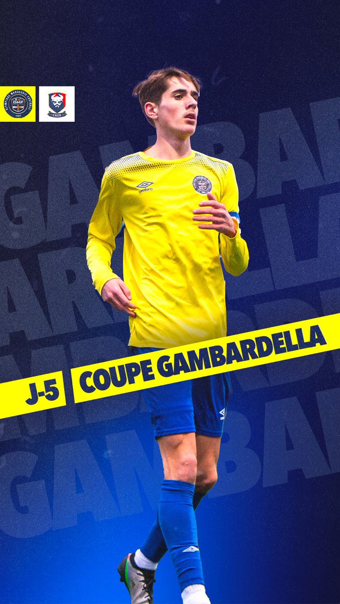 ⏳ ＧＡＭＢＡＲＤＥＬＬＡ 🏆🇫🇷

🆚 Caen ST
🗓️ Dimanche 14 janvier
🏟️ Stade Georges Niquet
🕝 14h30
🎟️ Entrée 5€ (gratuit pour les licenciés OMF)