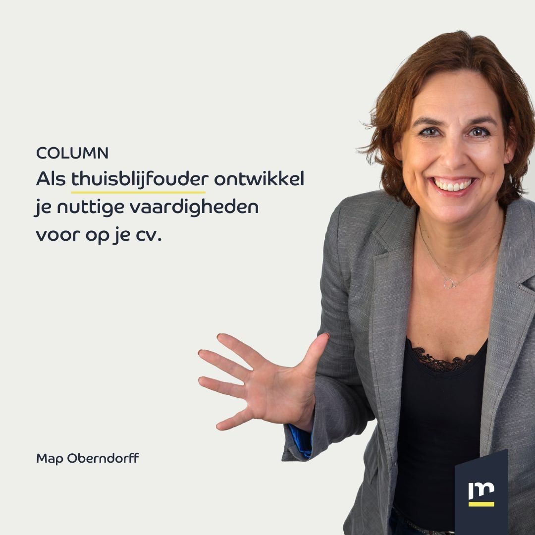 Wie denkt dat je als thuisblijfouder stilstaat in je ontwikkeling, heeft het mis. De stap terug naar de arbeidsmarkt is veel minder groot dan we vermoeden, zo heeft ook <a href="/timgouw/">Tim Gouw</a> ervaren. Ik sprak hem opnieuw voor mijn loopbaanrubriek <a href="/Intermediair/">Intermediair</a>.
intermediair.nl/werk-en-carrie…