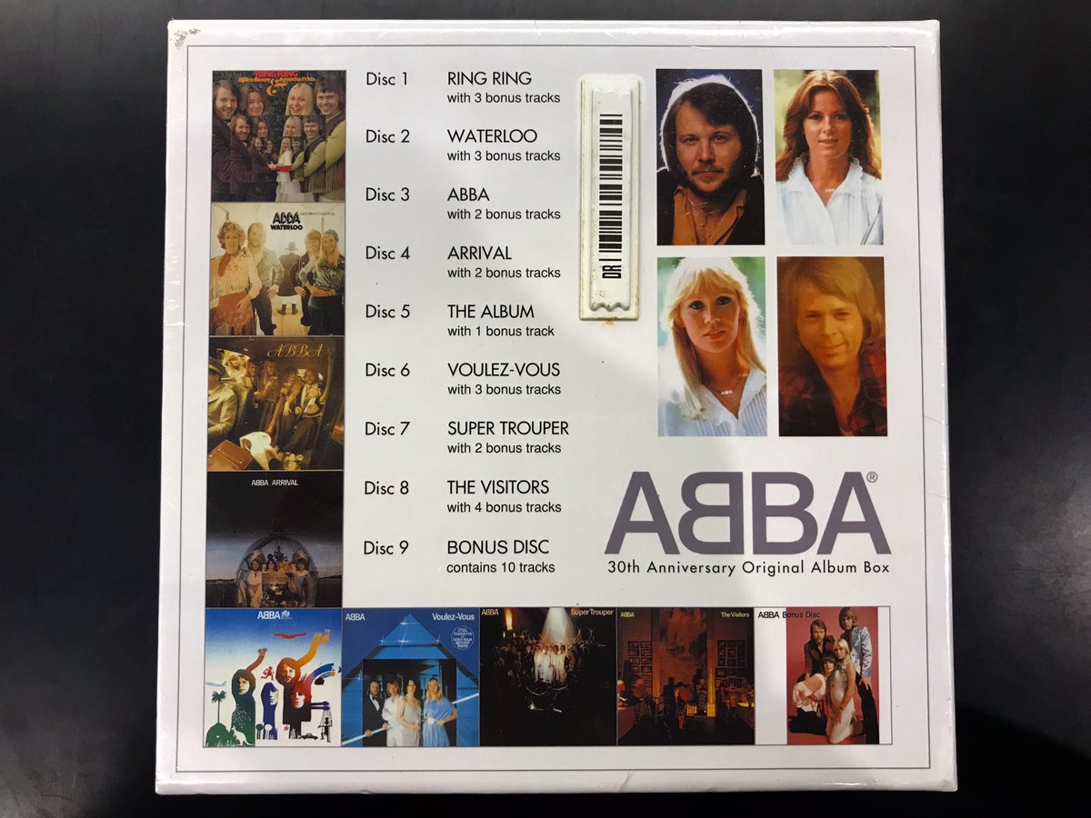 中古CD BOX新入荷】 ABBAの日本独自企画BOXセットを入荷。紙ジャケ仕様