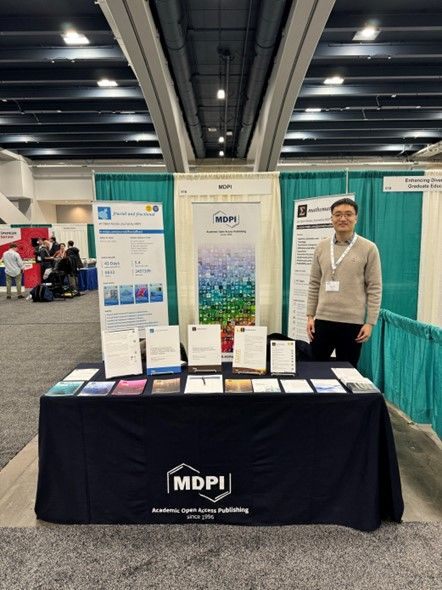 🎈 Thank you all for meeting us during the period of 2024 Joint Mathematics Meetings (#JMM2024) ! For more information about #Computation, please see: mdpi.com/journal/comput… @MDPIOpenAccess @ComSciMath_Mdpi