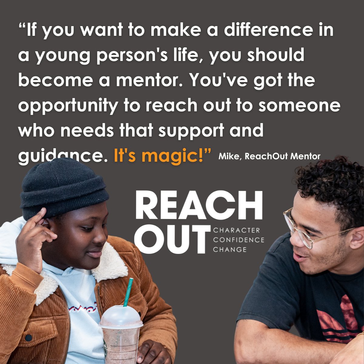 ReachOutUK's tweet photo. 🎆 Looking for a #NewYearsResolution where you can make new friends, impact your community and learn new skills?

Why not think about volunteering as a mentor with ReachOut?

➡️ Find out more about what it means to be a mentor, and how to get involved, at https://t.co/QB8i4qdhyj. https://t.co/1WNcOJQpdR