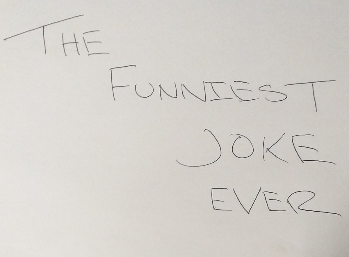 middlemoo's tweet photo. I've just written THE FUNNIEST JOKE EVER...thought I'd share it with you ...👇👇👇👇 take care xx https://t.co/kg2H9Sskrv