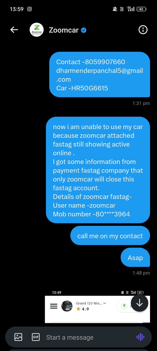 Dharmen51370145's tweet photo. @Zoomcar_India https://t.co/QQZC8MTP0R