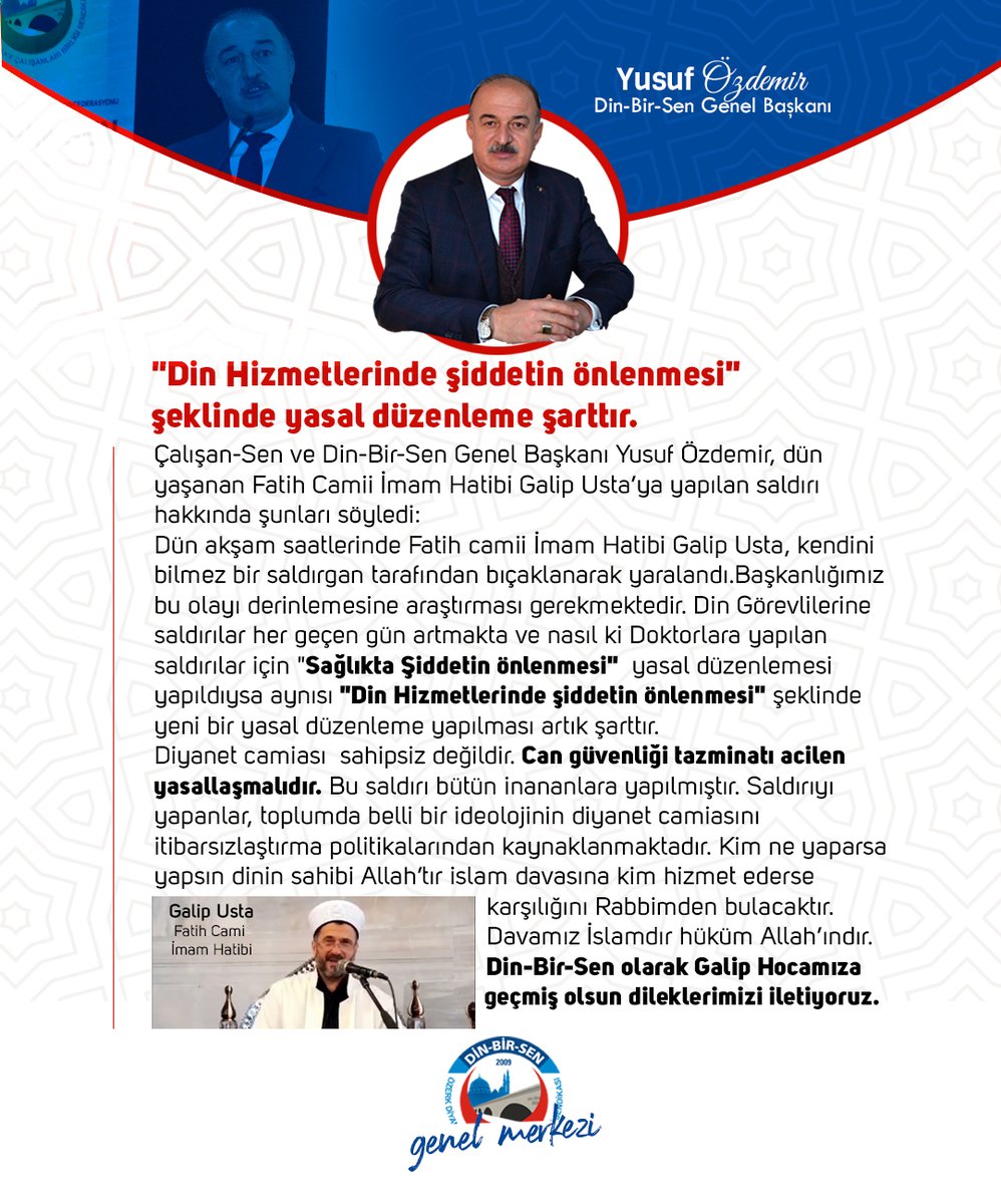 DİN-BİR-SEN tweet media
