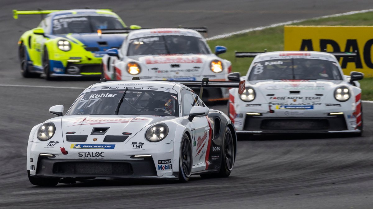 PorscheRaces's tweet photo. #PorscheCarreraCupDE – Teams of the 2023 @CarreraCupDe:

Proton Competition (Germany)

Drivers:
6⃣6⃣ Adam Smalley 🇬🇧
7⃣7⃣ Leon Köhler 🇩🇪
8⃣8⃣ Horst Felix Felbermayr 🇦🇹 Rookie/Talent Pool

#Porsche #911GT3Cup https://t.co/julE3dLhpa