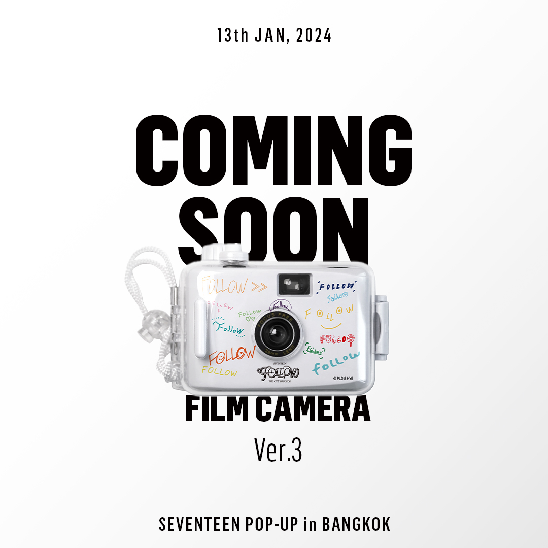 📷FILM CAMERA VER.3 JUST RELEASED! You can meet special 'FOLLOW