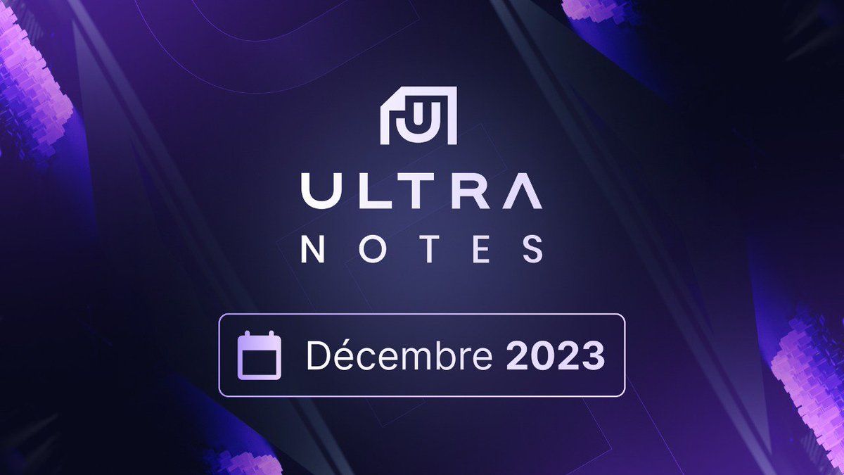 Les premières Ultra Notes de 2024 sont là ! 🌟

Venez les découvrir ici : bit.ly/48qGbc3

Parmi les points importants pour $UOS :

🎮 Nous avons dévoilé un aperçu de notre FPS exclusif au monde entier ! Suivez <a href="/Project_Citadel/">Project Citadel</a> pour plus de détails et des mises à jour