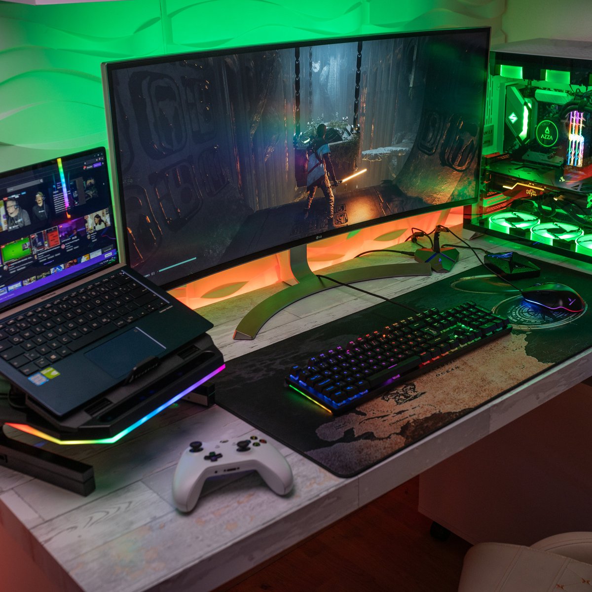 SureFireEU's tweet photo. New year, new gaming set up?🔥
#newyear #gaming #gamingsetup #gamer #setup
#gamingproducts #surefire #beonfire https://t.co/Gpjr0z166W