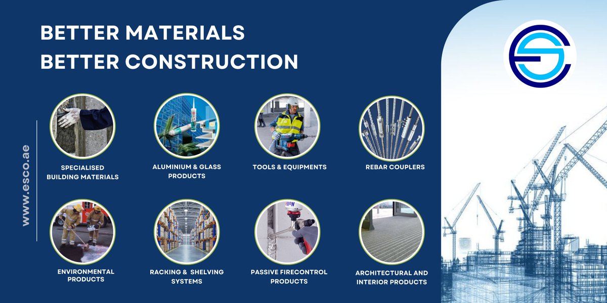Elevate your projects with our diverse range of offerings:

#BuildingMaterials
#ArchitecturalProducts
#ToolsAndEquipment
#EnvironmentalProducts
#RackingAndShelving
#PassiveFireControl
#RebarCouplers
#InteriorDesign
#ConstructionChemicals
#WarehousingSolutions