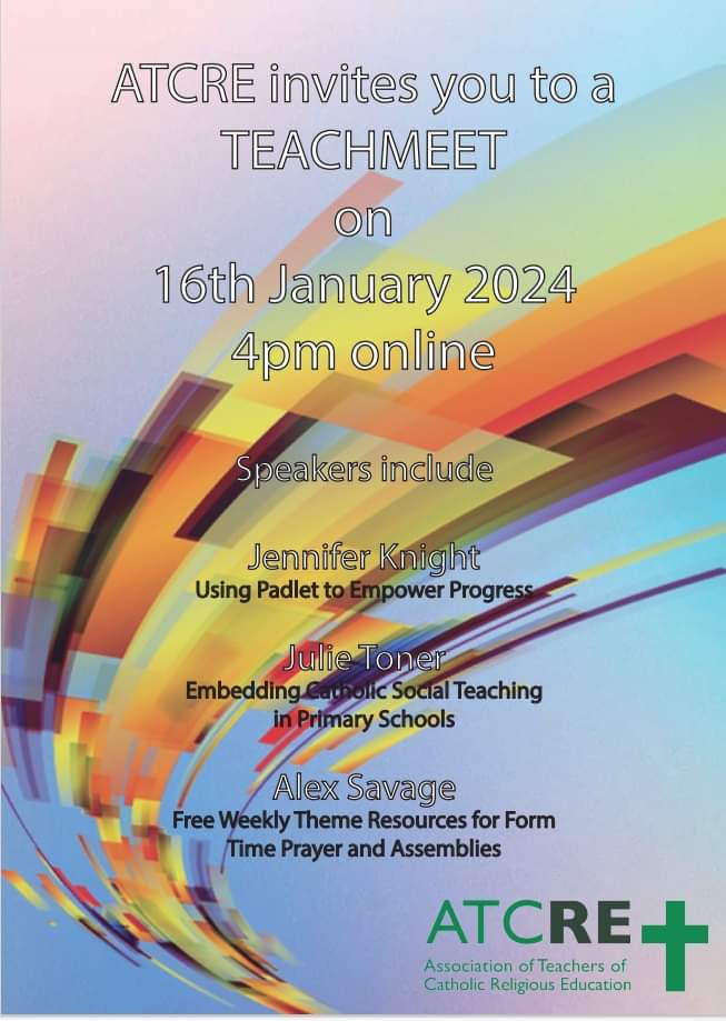 Start the new year with excellent cpd. Join us next Tues 16th Jan at 4pm. tinyurl.com/4y4xupu6