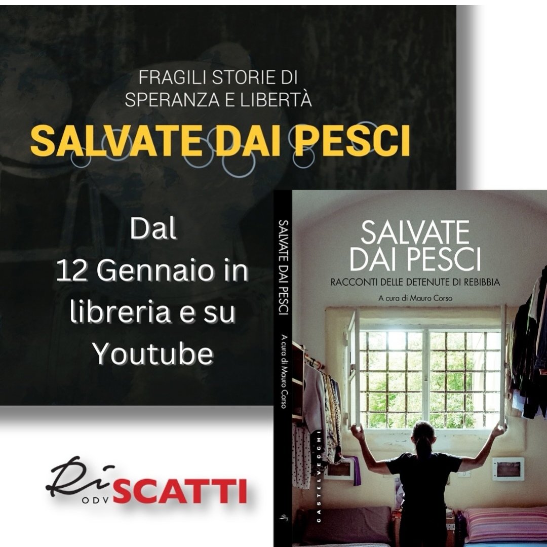 RISCATTI's tweet photo. Un laboratorio di narrazione  di Ri-scatti durato quasi un anno nel carcere femminile di Rebibbia a Roma. Storie fragili che lasciano uno spiraglio di luce. 
Dal  12 Gennaio in libreria le loro storie, pubblicate da Castelvecchi, e un documentario sui mesi di laboratorio. https://t.co/eLSKSAJbOQ