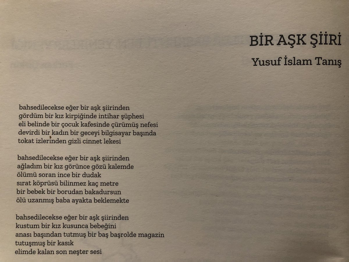 Buzdokuz 21’in en iyi şiiri :)
<a href="/buzdokuzdergi/">buzdokuz</a>