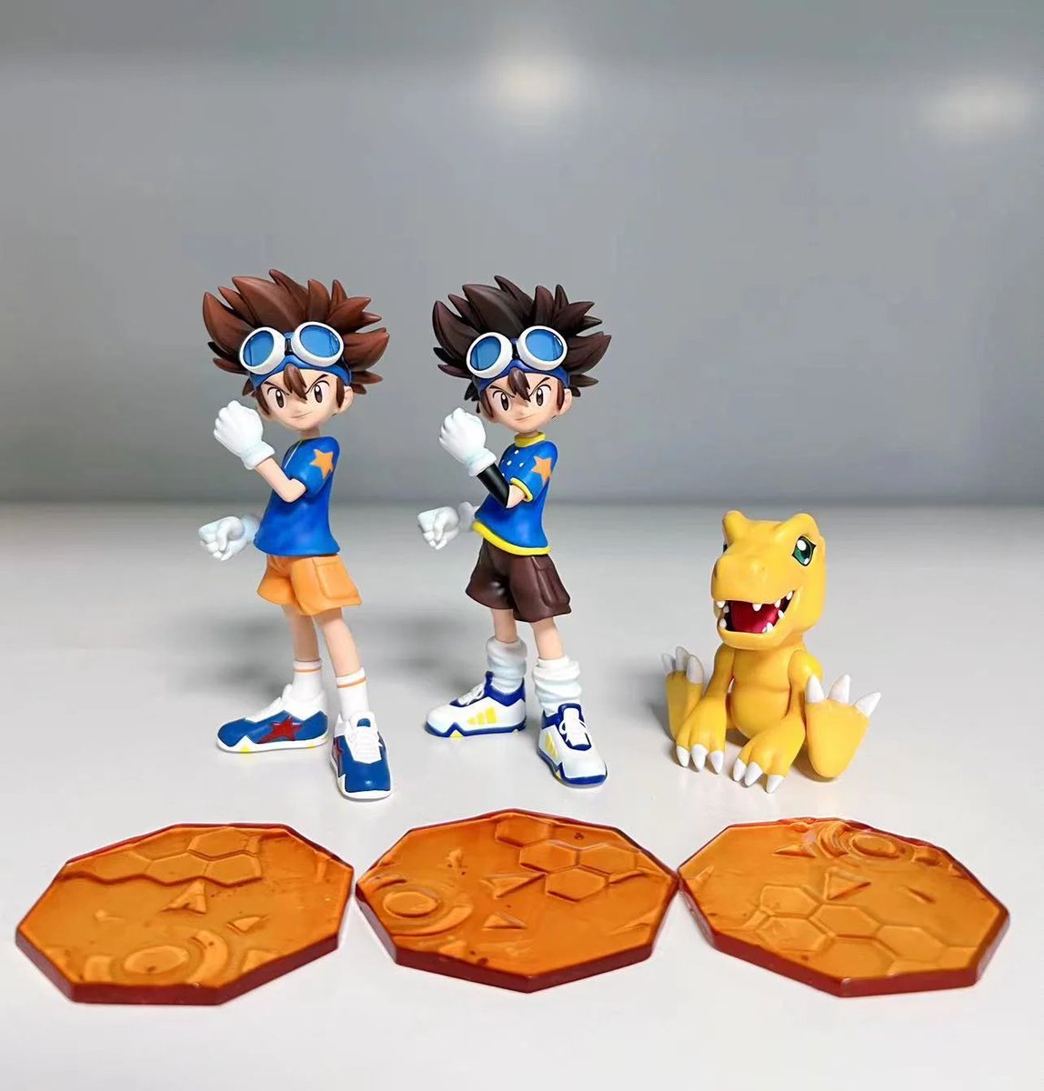GKloopnews's tweet photo. PRODUCTION UPDATE: Taichi Kamiya &amp; Agumon – MIMAN Studio

MIMAN studios is wrapping up the production of their Taichi Kamiya &amp; Agumon figures!
#TaichiKamiya #Agumon #Digimon #DigimonFigure #DigimonFans #DigimonAnime #DigimonSeries #Anime #MIMANStudio

https://t.co/2t39mPVHTR https://t.co/CS9VjbcbU8