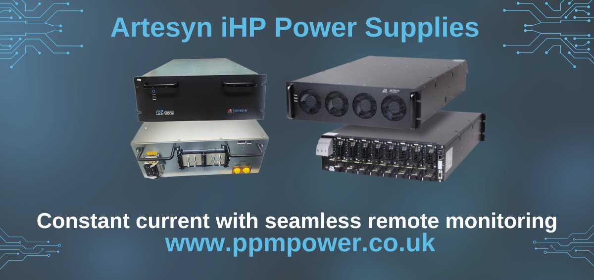 pulsepower's tweet image. ⚡️🔌  Power up your projects with the versatile Artesyn modular iHP high power system.
More information here 👉 ppmpower.co.uk/precision-powe…
#PowerSupply #PowerSupplies #PowerSystem #Horticulture #MedicalPower #Semiconductor #IndustrialPower #HorticultureLighting