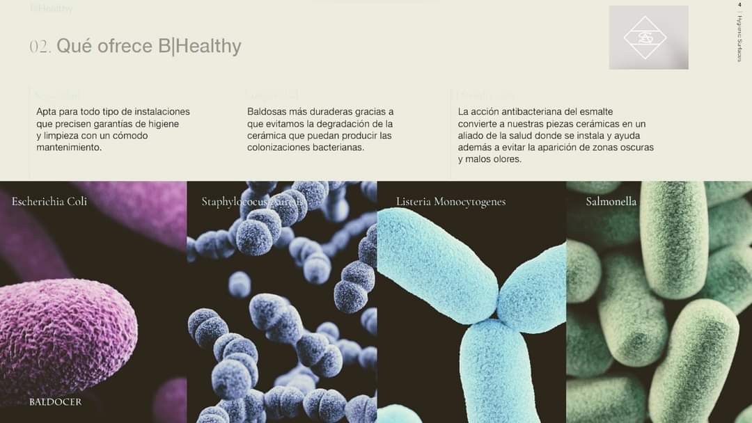 SanazulSL's tweet photo. ¿Que ofrece la gama B Helathy de #Baldocer  
- Seguridad con un mantenimiento cómodo 
- Longevidad: evitando la degradación que puedan producir las bacterias 🦠 .
- acción antibacteriana evitando la aparición de zonas oscuras, malos olores, y mucho más!
.
.
#azulejosenvalencia https://t.co/Mo3wbo6cOD