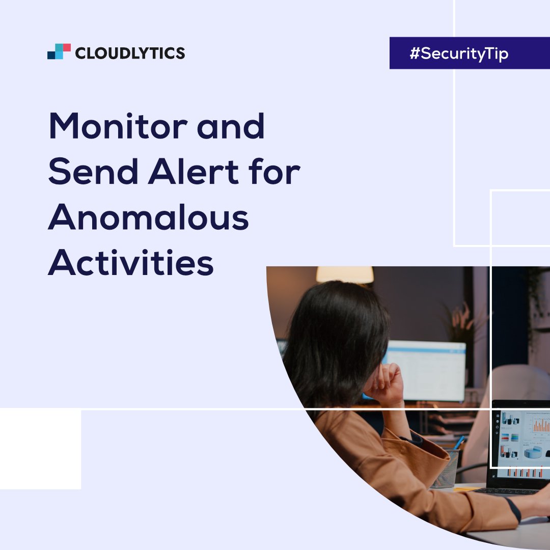 Cloudlytics's tweet photo. Stay vigilant, stay secure—monitor for anomalies and send alerts, ensuring a proactive defense against potential security threats.
#Cloudlytics #CloudSecurity #SecurityAwareness #SecurityTip #CSPM https://t.co/IYxh9UBbY1