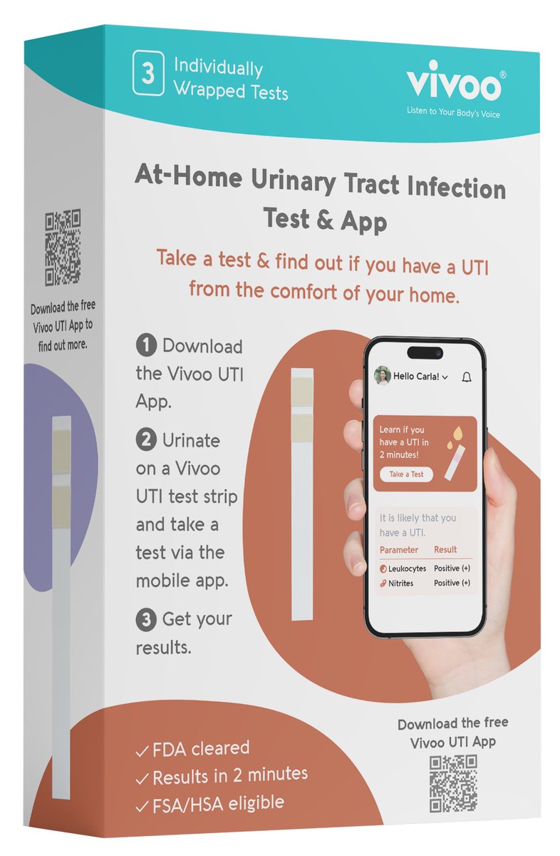 medtechonline's tweet photo. Vivoo launches at-home digital UTI test at CES 2024

https://t.co/eWUvcTEZw7

#medtech #digitalhealth #UTI #diagnostics #CES2024 https://t.co/SsCSKDGYsa