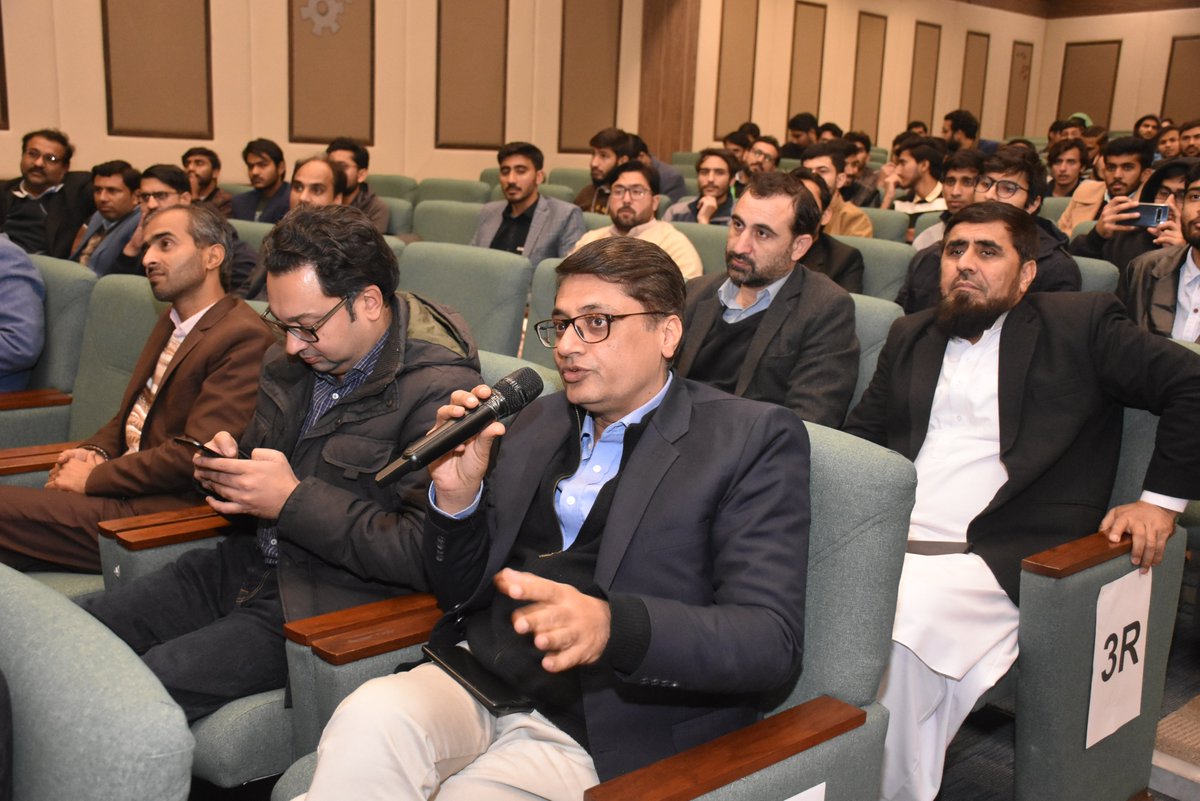 PieasOfficial's tweet photo. CMS and DPAM organized a ROMES Seminar Series talk of Dr. Muhammad Suhail Zubairy (HI, SI, FPAS) on January 02, 2024 at PIEAS. Dr. Zubairy is a University Distinguished Professor as of 2014 in the Department of Physics and Astronomy at the Texas A&amp;M University https://t.co/RhxvNmcDo5