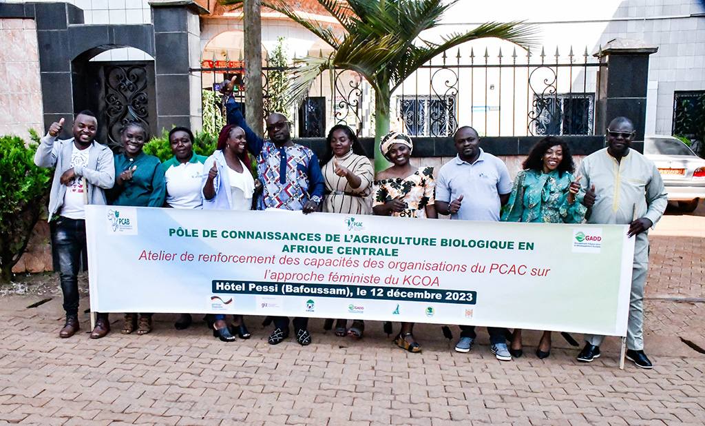 Les Partenaires du Pôle de Connaissances de l’Agriculture Biologique en Afrique Centrale (PCAC) se sont retrouvés le 12 décembre 2023 à l’hôtel Pessi à Bafoussam dans le cadre d’un atelier  pcac-khca.org/cameroun-les-o…