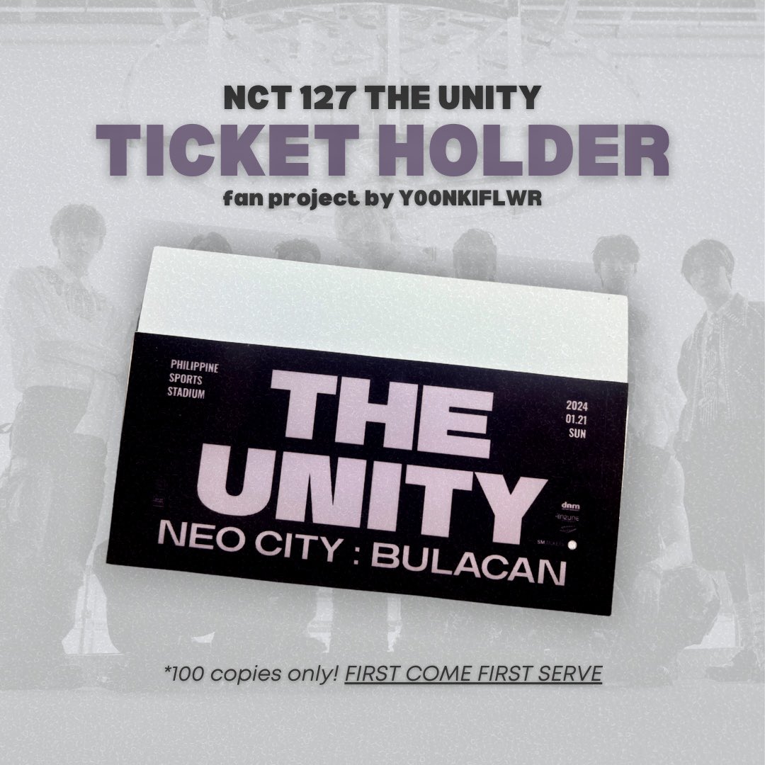 Y00NKIFLWR's tweet photo. Check the facts, Go check that! 🤘🏻

The Unity Ticket Holders 
fan project by @Y00NKIFLWR

— mbf, rt and like
— 100 copies only! first come first serve basis

#NCT127_NEOCITY_THE_UNITY #NCT127_NEOCITY_THE_UNITY_in_BULACAN https://t.co/KNEU7UdBfm