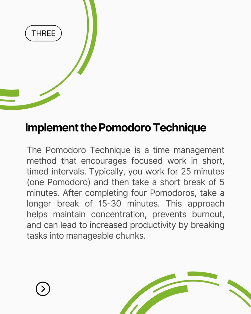 Maximize your coding efficiency with these productivity tips.
From time-blocking to continuous learning, supercharge your developer journey.

Which tip is your favorite? Share your thoughts below! 

#developerlife #productivityhacks #codesmart #techtips