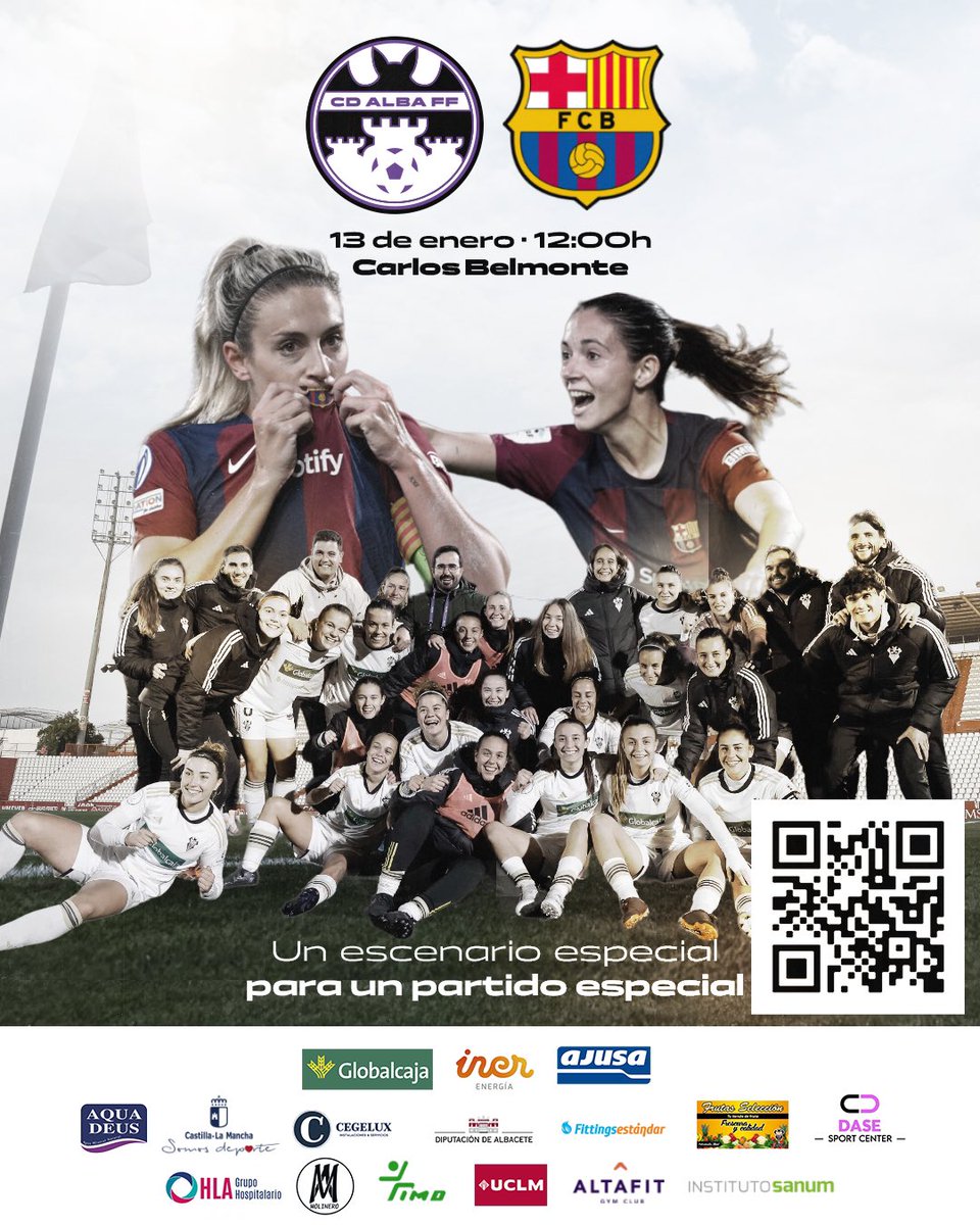 𝘽𝙞𝙜 𝙬𝙚𝙚𝙠 🤩🫶🏼 

🎟️: …nalbacetebalompie.compralaentrada.com 

#VamosFunda