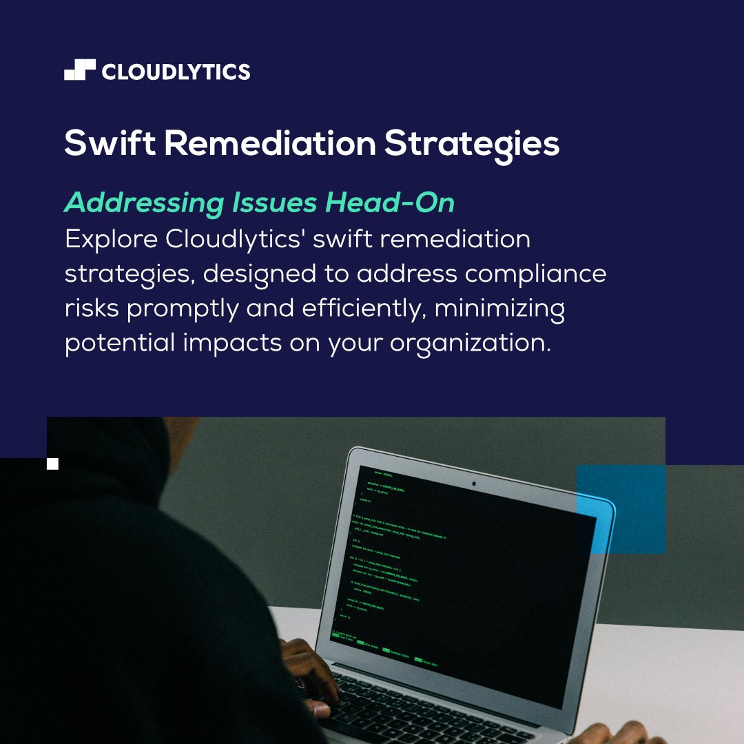 Cloudlytics's tweet photo. Stay ahead of the curve with Cloudlytics' proactive approach to identifying and remedying compliance risks. Real-time actions that drive compliance assurance for modern enterprises.

For more information, visit https://t.co/gxtHhqrjxw or write us at sales@cloudlytics.com https://t.co/9IoWD5Gzop