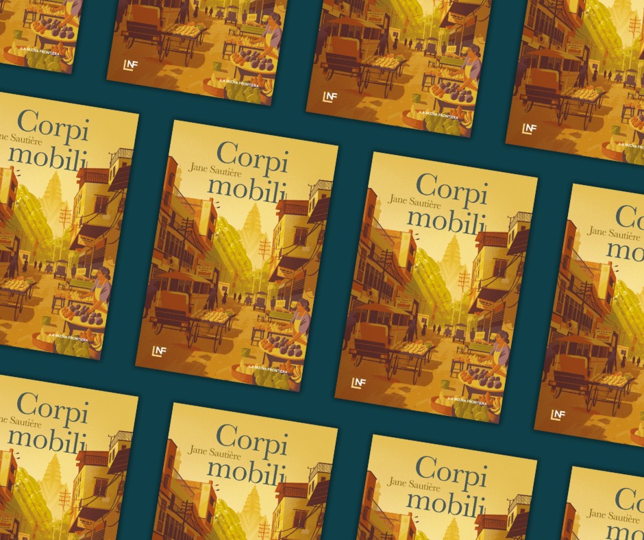 nuovafrontiera's tweet photo. Pronti a partire? Il primo libro dell’anno vi porterà a Parigi e a Phnom Penh.
“Corpi mobili” di Jane Sautière arriva in libreria il 12 gennaio. La traduzione è di Silvia Turato, l’illustrazione in copertina di Giacomo Bettiol.
#inarrivo https://t.co/nTGD1MFmj5
