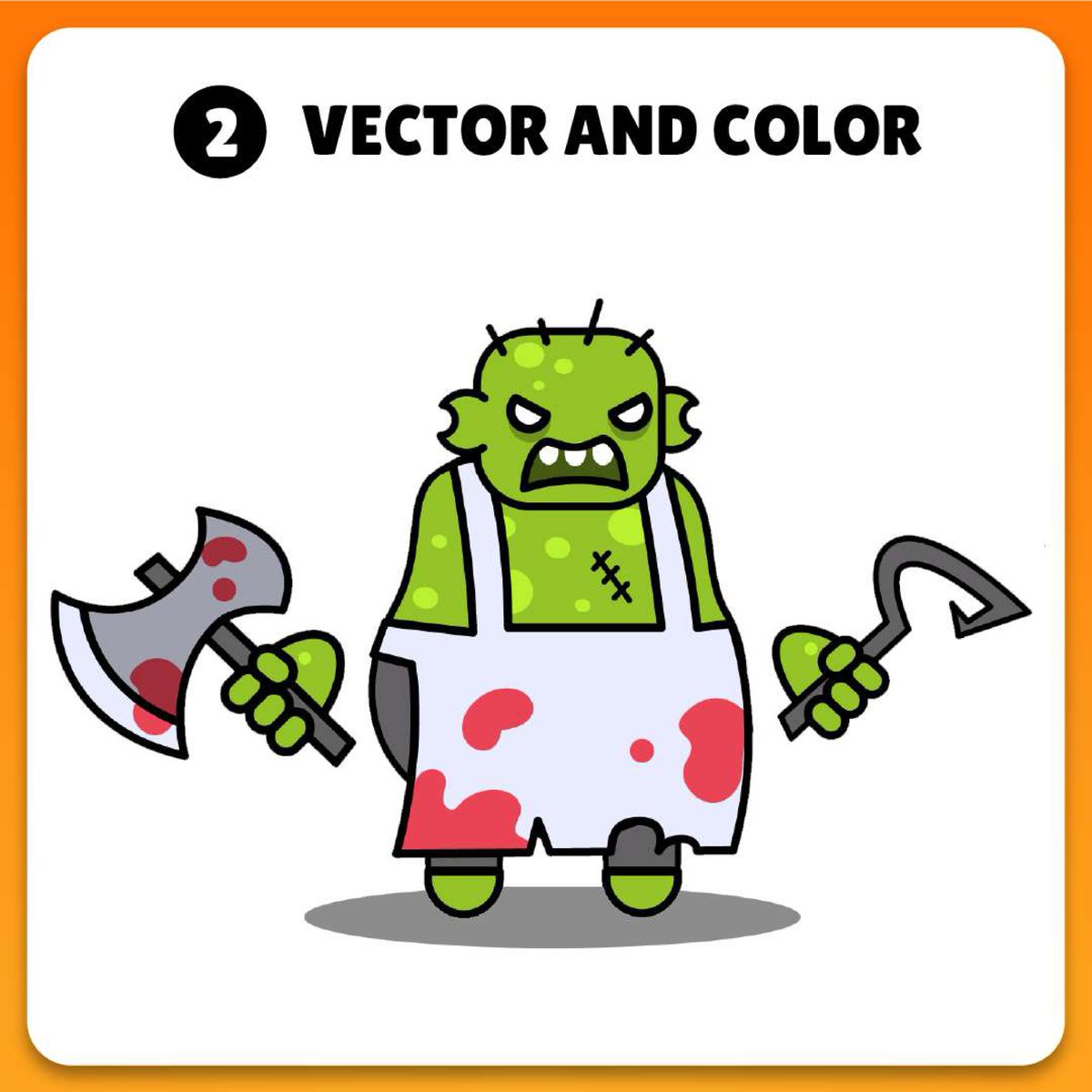 Punko_io's tweet image. From the initial sketch to the ultimate zombie butcher, the Butcher Boss has evolved with every stroke.This artistic journey spans from the simplicity of the first draft to the terrifying complexity of a boss ready to unleash mayhem

#AgonaleaGames #BossDesign #Zombie #MobileGame