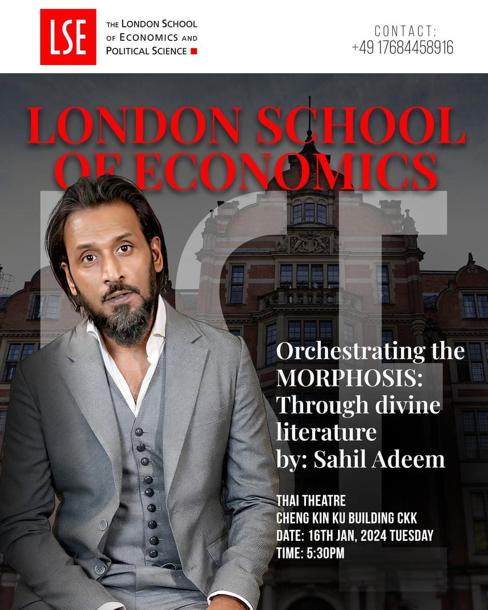 Please keep an eye out for this session. 

Finally we are going to experiment at a global scale for a bigger change. This will be done by giving the students of LSE a global task with highly potent instruments and tasks to achieve three major objectives 

And what better place