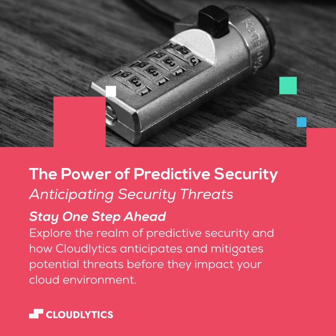 Cloudlytics's tweet photo. Unleash the capabilities of Cloudlytics' Event Analytics in predicting and preventing security threats where machine learning and big data converge for proactive security.

For more information, visit https://t.co/gxtHhqrjxw or write us at sales@cloudlytics.com https://t.co/dSFaG0p9xy