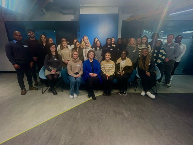 Yesterday the PA programme welcomed in our largest cohort since the programme began! 30 students spread across both our hybrid and on-campus learning modes. 📸 Here with Prof. Hannah McGee on day 1 of their 3 day on-campus orientation. What a good start to January 🎉