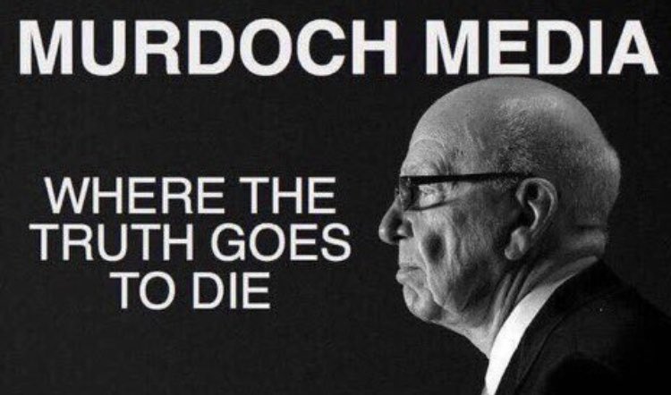 Murdoch is a cancer on society.
Like/repost if you agree. 
#MurdochGutterMedia #MurdochRoyalCommission #MurdochFreeWorld #auspol